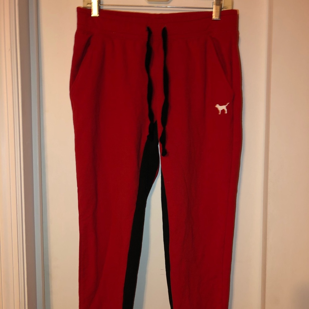 PINK joggers w pockets